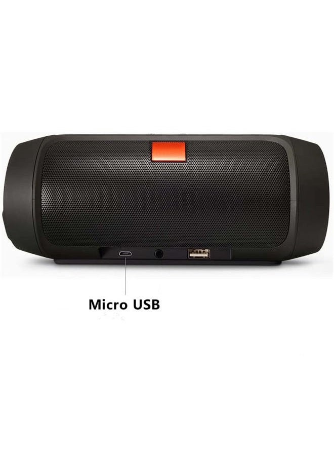 Sqrmekoko Tour Flat Charging Power Supply Cable Cord Line for JBL Wireless Speaker (Orange) - Image 3